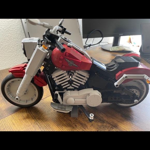 Lego Harley Davidson Fay Boy -#10269 - used - Picture 9 of 12